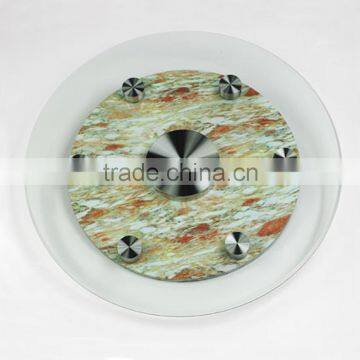 family restaurant dining 4 inch lazy susuan for round table