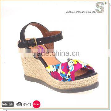 New design wedge espadrille sandals dubai