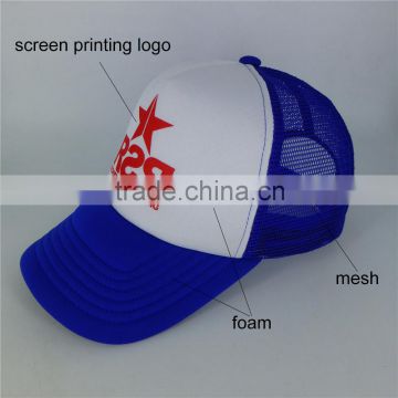 factory price custom softextile trucker cap, softtextile trucker cap, softtextile mesh cap with screen printing logo