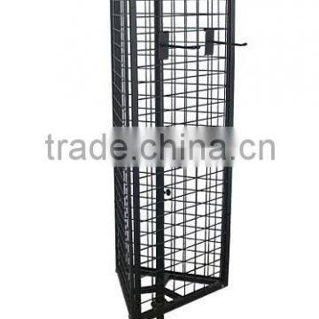 Accessory display racks stands/supermarket wire mesh display rack shelf/metal display shelf