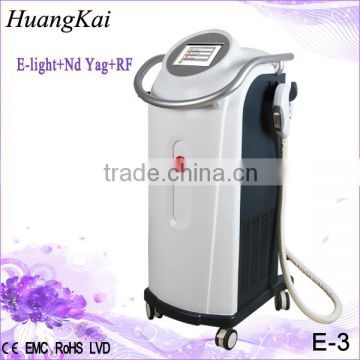 skin laser elight ipl rf nd yag laser for spa