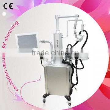 Vacuum Fat Loss Machine Big Super Body Sculptor RF + Ultrasonic+ Vacuum Cavi Lipo Machine + Cavitation Slimming Machine For Sale - F017