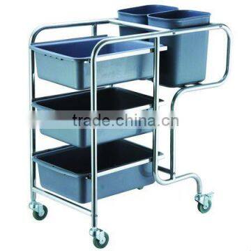 TT-BU114A Stainless Steel five layers service cart