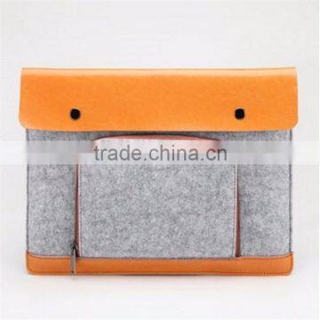 New Design Fashionable Hot Selling Felt Laptop Bag 13 Inch