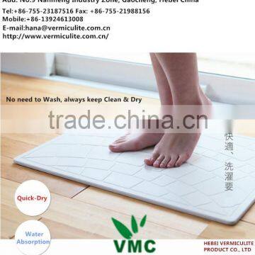 Factory Eco-friendly Diatomite Bath Mat