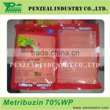 Metribuzin 70%WP,95%Tech, Herbicide 21087-64-9