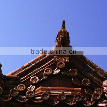 Chinese style roof ridge tiles for palace& museum & gazebo &pavilion