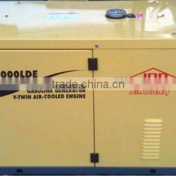 silent type single phase 12kva 2-cylinder gasoline generador set