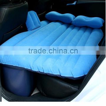 Inflatable car air bed traveling car flocking bed