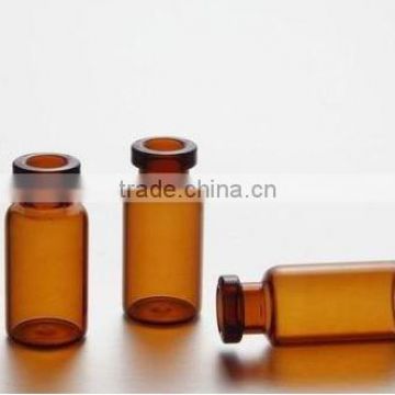 wholesale sterile pharmacutical empty clear amber tubular 10ml injection glass vial