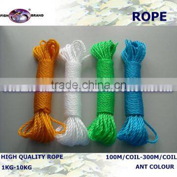 color pe/pp rope