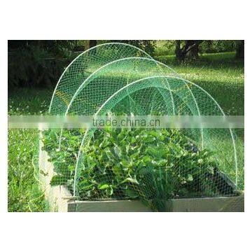 Plant support netting can give support to the plant from growing season to the harvest time.