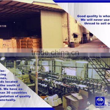 Yarn Count 210D 100% Polyester Sewing Thread 210d/3 m 210d/3 High Strength Sewing Thread