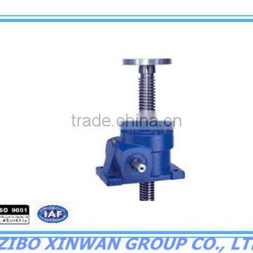 Worm gear screw jack table lifting gear reducer