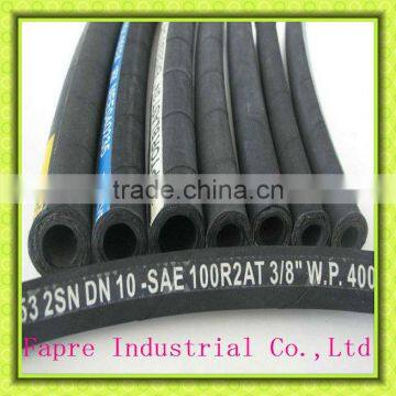 Hydraulic rubber hose SAE R16 DIN EN857 2SC standard