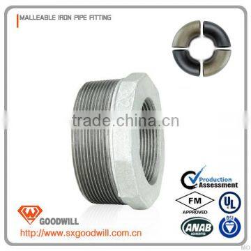Gavanized Malleable Iron Pipe Fitting Equal Bushing photo-3
