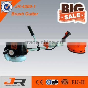 JR-4300-1 43CC 2-stroke gasoline garden tool grass cutter machine brush cutter