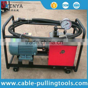 High pressure hydraulic pump station with 1.5KW electric engine