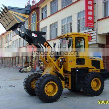 ZL16 wheel loader with grapple fork (CE-mark)