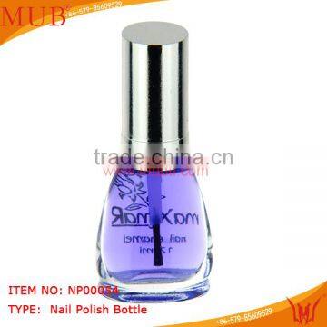 Soak off uv Gel Empty Glass Nail Polish Bottle,unique Cosmetic Bottle Cap Design for Free Sample photo-5