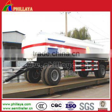 25000 Liters Drawbar Full Tanker Hot Water Tank Truck Trailer photo-5