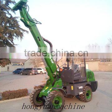 Telescopic Boom Wheel Loader With CE ZL10F Farm Machine photo-3