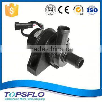 Electric car engine cooling brushless DC pump