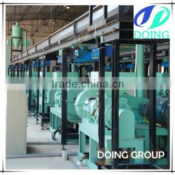 2015 New tire recycling project, waste tire recycling to rubber powder production line