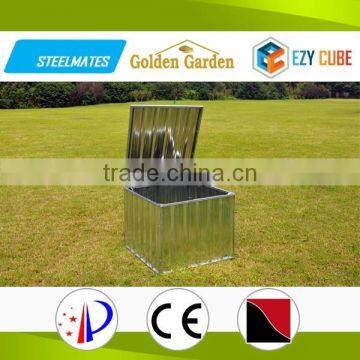 Cheap sandwich panel construction garden storage box