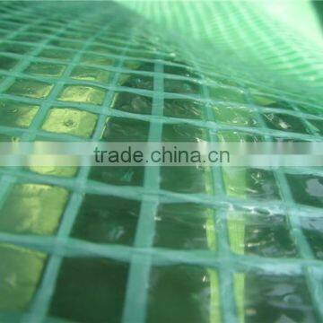 clear mesh greenhouse tarpaulin, covering HDPE mesh tarp, various usage greenhouse tarpaulin