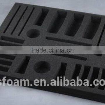 Factory directly sale customized cut out inlay package foam insert