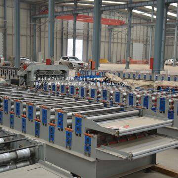 Double Layer Roof Panels Roll Forming Machine photo-3