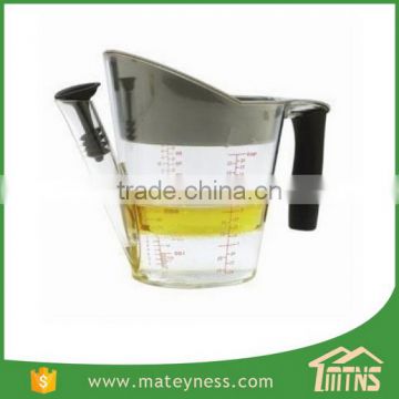 Gravy Oil Fat Separator Measuring Cup with Strainer