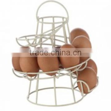 Store More Wire Plastic Egg Run Basket Holder