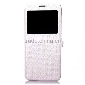 Embossing PU Leather Phone Case, Holder Stand Magnetic Flip Leather Case With Window For Samsung Note 7 photo-5