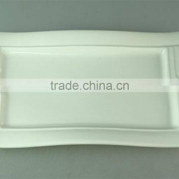 Hot Sale High Quality White Ceramic Dinner Plate For Wholesale photo-2