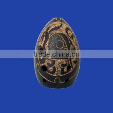 chinese ancient entertainment clay ocarinas