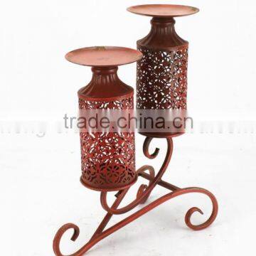 2014 News products antique metal candle stand