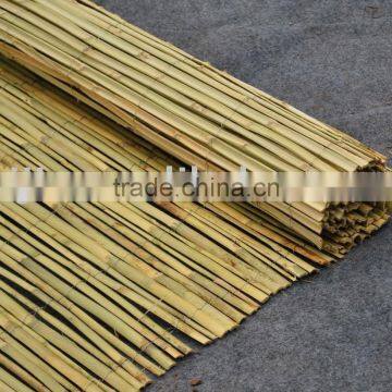 natural bamboo garden fence