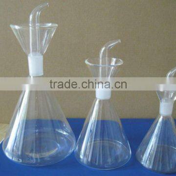 borosilicate glass oil&vinegar bottle