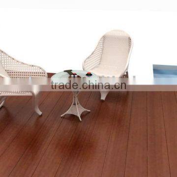 outdoor rattan garden chair and table