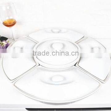 17.5" Porcelain Baking Set With Lid photo-2