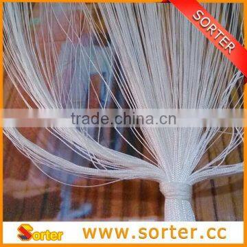 High Quality Decorative Polyster Fringe Curtain String Curtain Room Divider photo-3