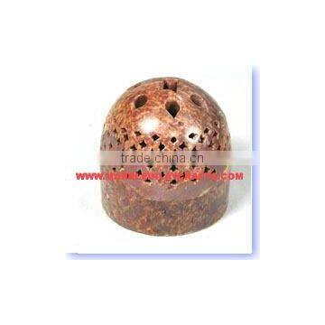 Soapstone Decorative Candle Holder