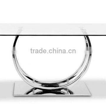 Modern Stainless Steel Coffee Table Base Wholesale Chrome Metal Table Legs FF-063 photo-2