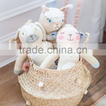 Nature Seagrass Belly Baskets/ Eco-friendly Seagrass Laundry Baskets photo-3