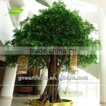 Large Garden Decoration Plastic Trees Green Banyan Tree for Sale BTR024 GNW