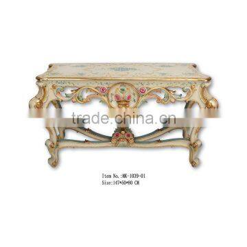Hand Painted Furniture Images Antique Console Table photo-6