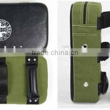 Wholesale qualified cheapest PU leather canvas surface training targe, kicking targets, kick boxing target
