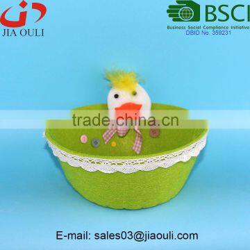 BSCI Audit Factory Unique Design Non-woven Fabric Easter Basket photo-6